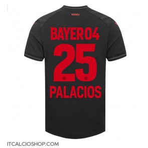 Bayer Leverkusen Exequiel Palacios #25 Prima Maglia 2023-24 Manica Corta